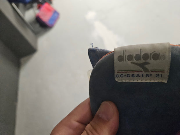 1994 Ayrton Senna Diadora testing shoes preseason signed