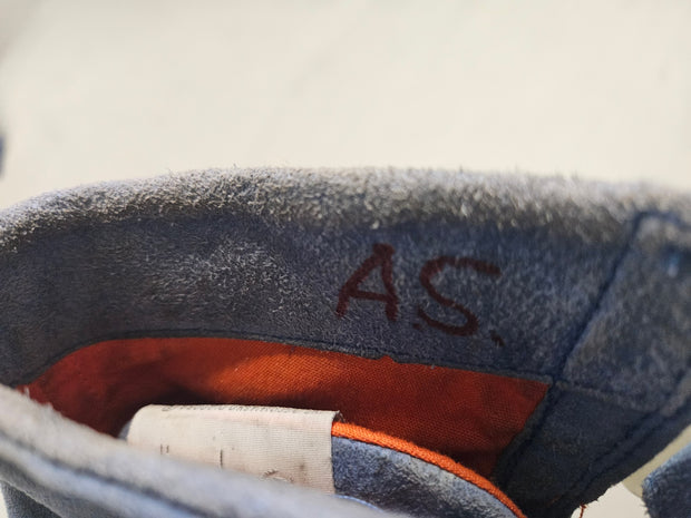 1994 Ayrton Senna Diadora testing shoes preseason signed