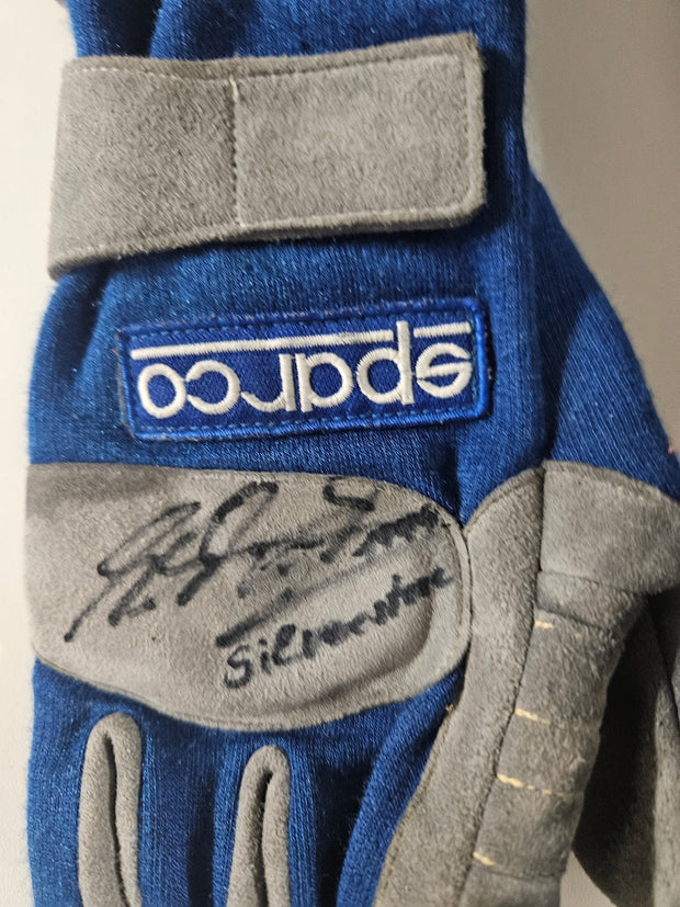 1994 Michael Schumacher SPARCO used gloves British GP signed
