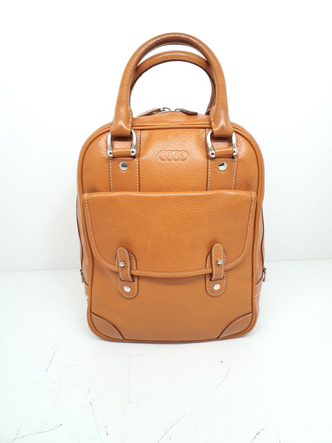 Sold at Auction: Italian Schedoni Luxury Leather Golf Bag