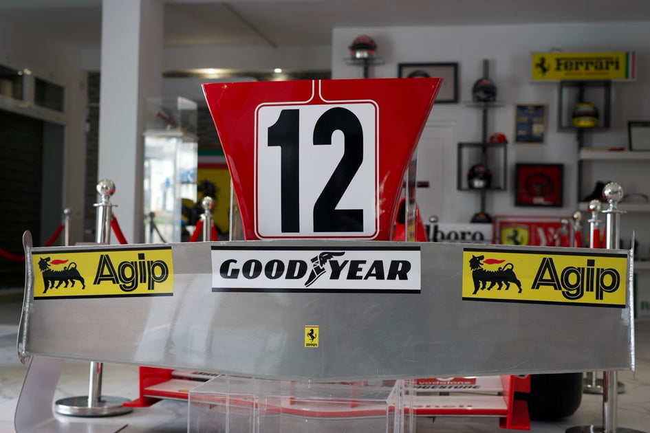 1975 Ferrari 312T #12 Nosecone – Niki Lauda World Championship