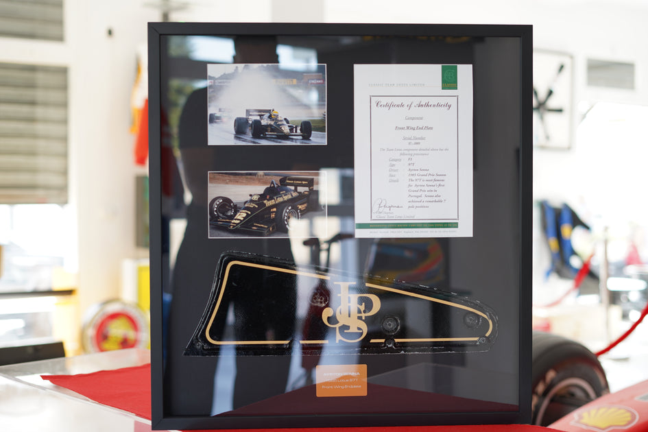 Ayrton Senna selection – Formula 1 Memorabilia