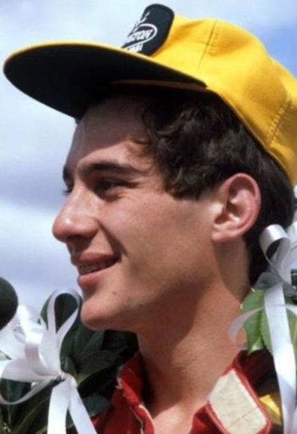 1981 Ayrton Senna hat signed – Formula 1 Memorabilia
