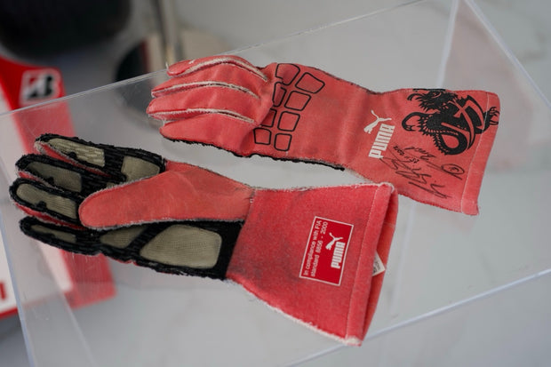 2012 Michael Schumacher PUMA Brazil GP signed gloves