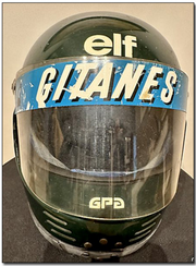 1981 Jacques Laffite race used helmet