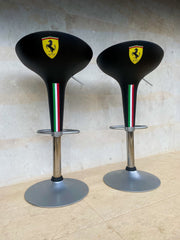 2 Scuderia Ferrari Stools