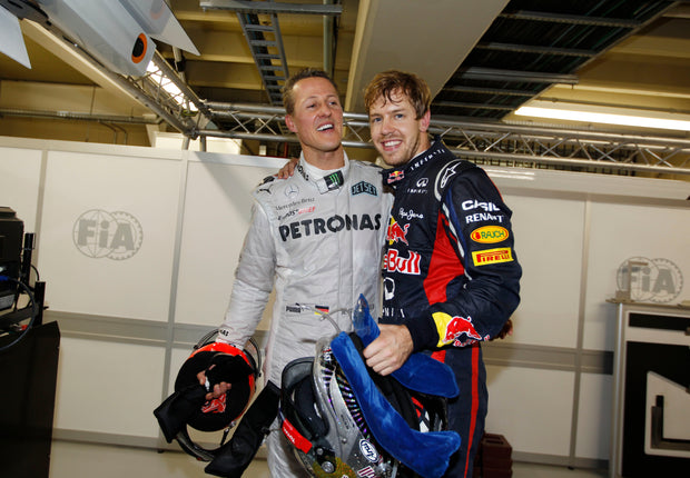 2012 Michael Schumacher PUMA Brazil GP signed gloves