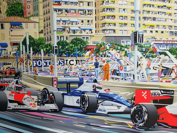 'Monaco Grand Prix', after Randy Owens - Formula 1 Memorabilia