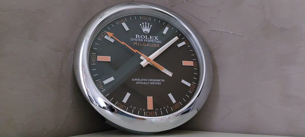2010s Rolex Oyster Perpetual Milgauss HUGE official dealer clock