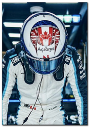 2021 Nicholas Latifi race used Bell helmet