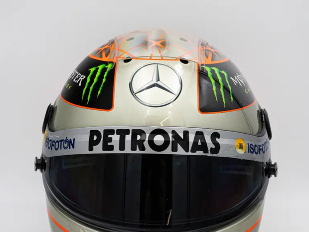 2011 Michael Schumacher Mercedes-AMG Formula 1 Schuberth Replica Helmet