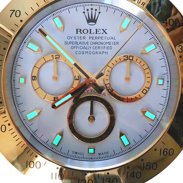 2010s Rolex Daytona Oyster Perpetual dealer clock