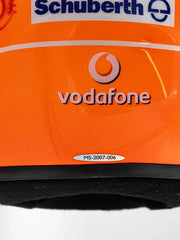 2007 Michael Schumacher Scuderia Ferrari Schuberth Signed Q2 Kart Helmet