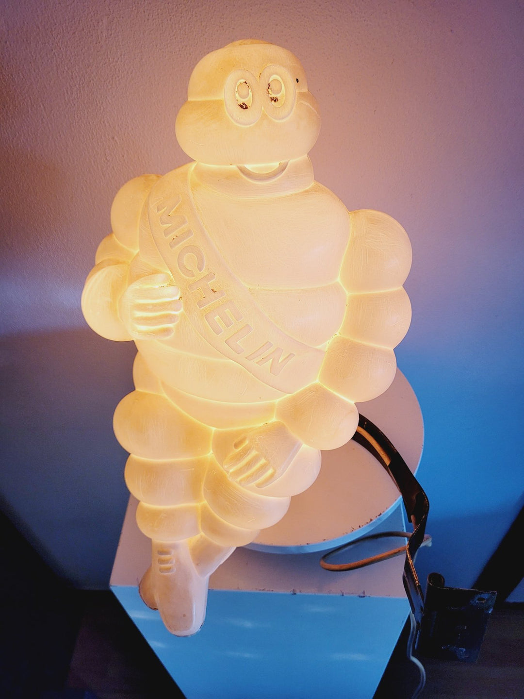 MICHELIN BIBENDUM L COLLECTION 美品最安値 Vintage Michelin man Bibendum Advertising Vinyl Figure