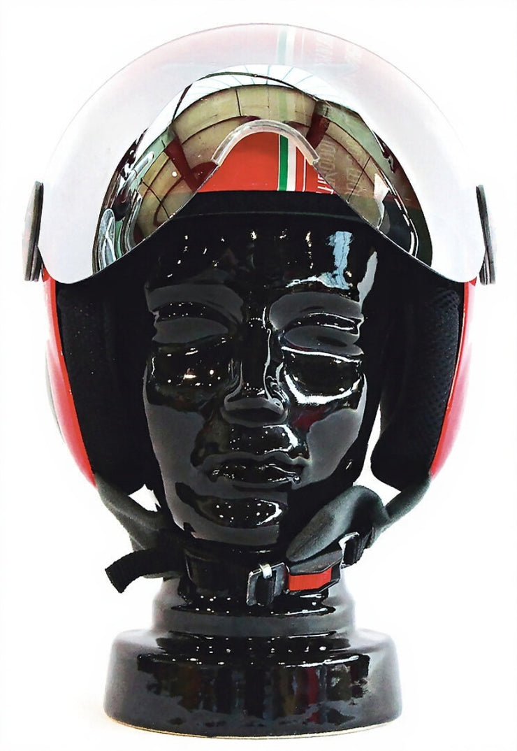 Original official Ferrari crash helmet by Puma