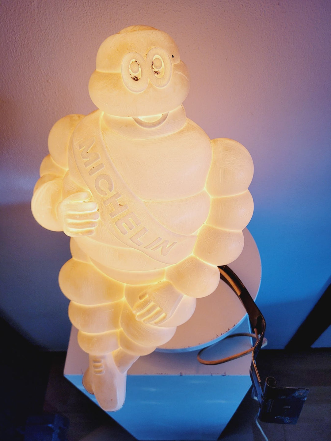 MICHELIN BIBENDUM L COLLECTION 美品最安値 Advertising - a moulded plastic Michelin Man trademark