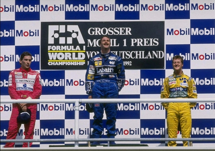 1992 Michael Schumacher race used balaclava