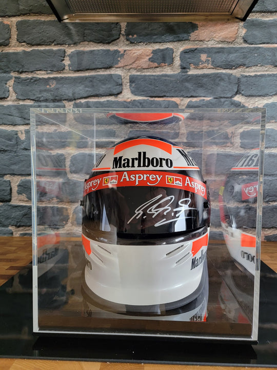 1998 Michael Schumacher Bell show helmet – Formula 1 Memorabilia 1998 Michael Schumacher Bell show helmet – Formula 1 Memorabilia