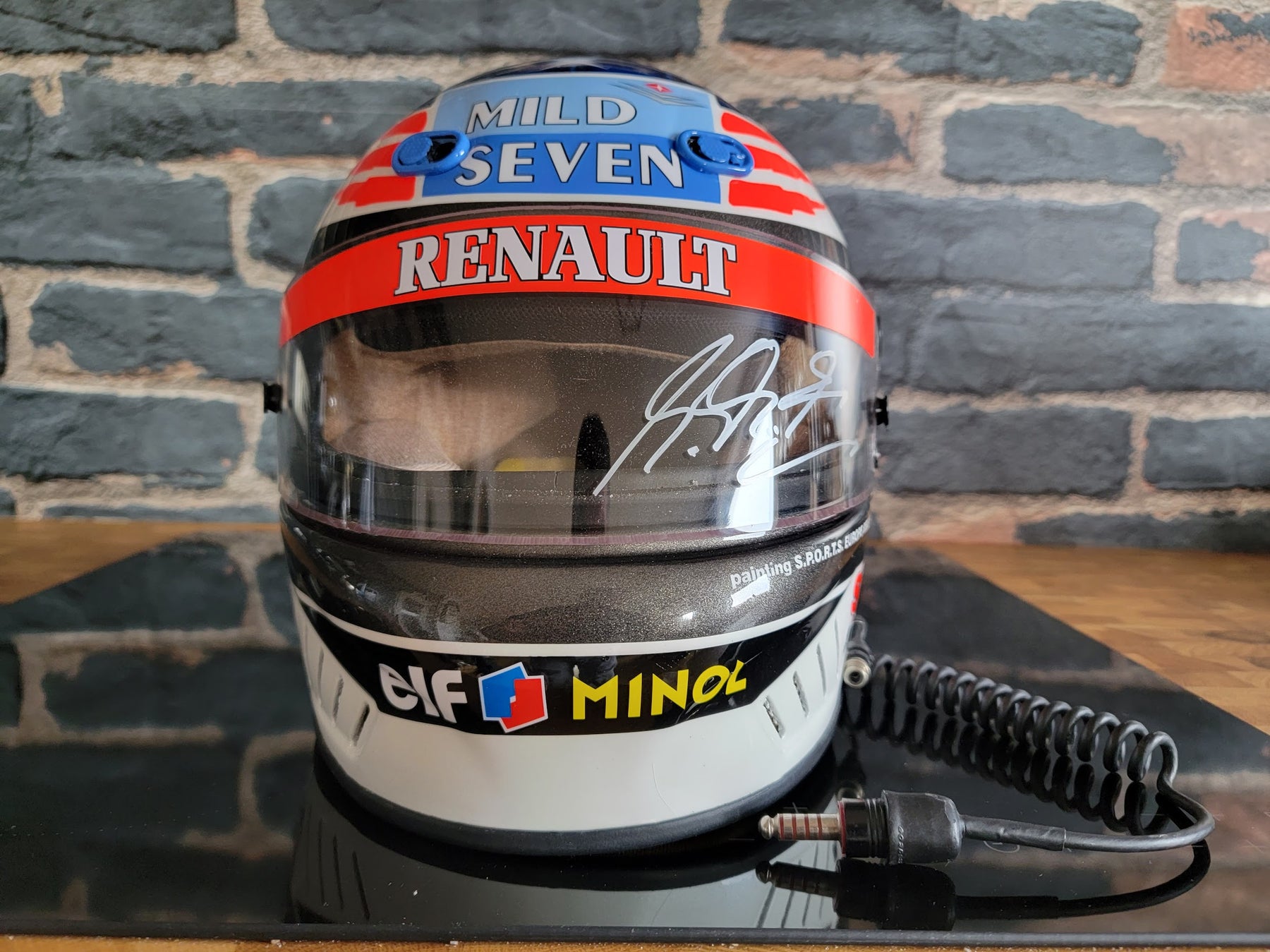 1995 Michael Schumacher Bell replica helmet signed – Formula 1 Memorabilia