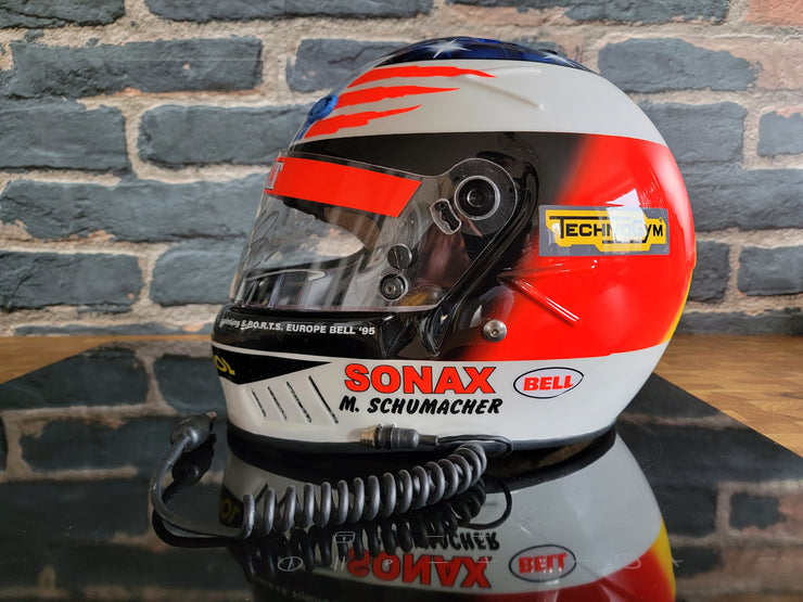 1995 Michael Schumacher Bell replica helmet signed