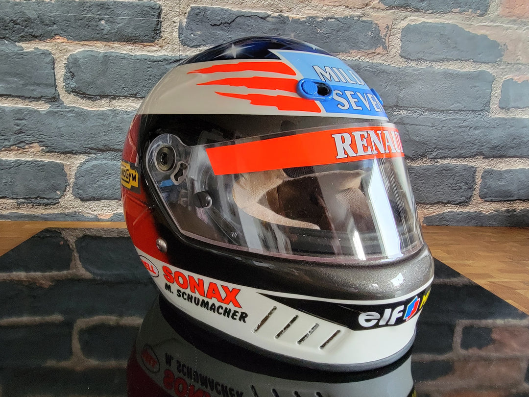 1995 Michael Schumacher Bell replica helmet signed – Formula 1 Memorabilia