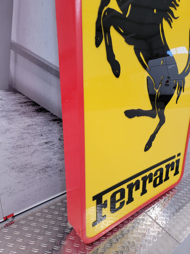 2015 Ferrari XL official dealership illuminated sign