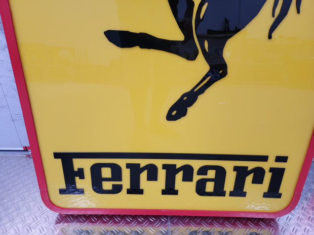 2015 Ferrari XL official dealership illuminated sign
