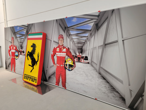 2015 Ferrari XL official dealership illuminated sign