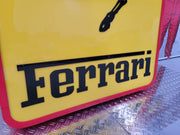 2015 Ferrari XL official dealership illuminated sign