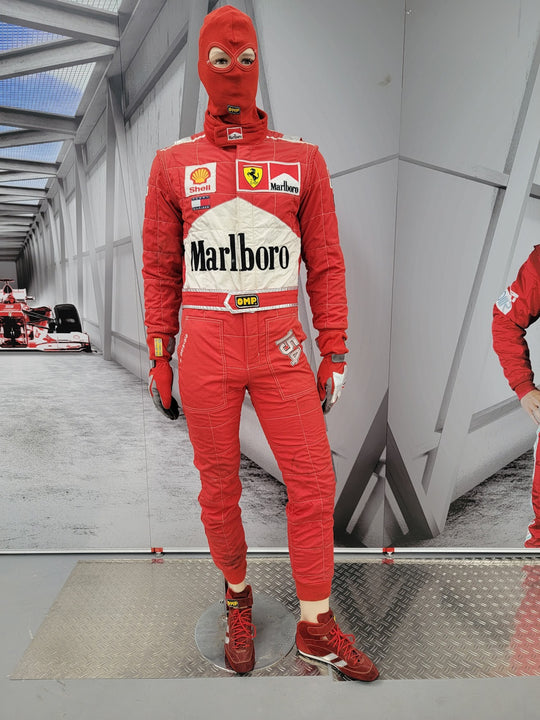 ガ*ン様 Ferrari Marlboro Racing pit work ov 2003 Ferrari F1 Pit mechanic complete OMP set – Formula 1 Memorabilia