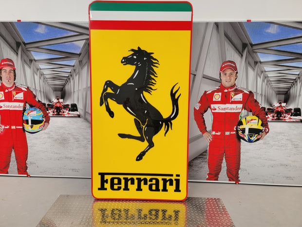 2013 Ferrari XXL official dealership illuminated sign