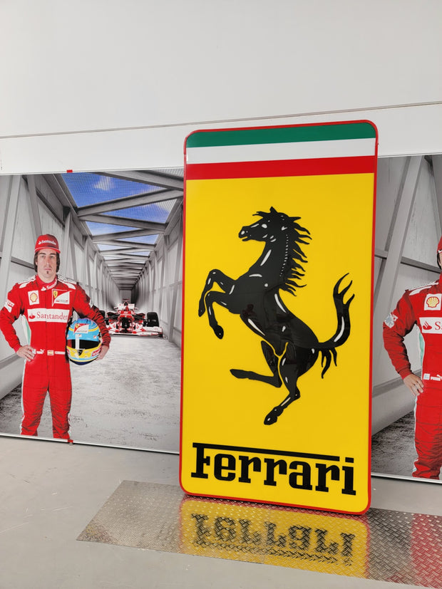 2013 Ferrari XXL official dealership illuminated sign