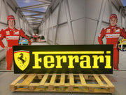 2005 Ferrari official illuminated dealer sign with crest