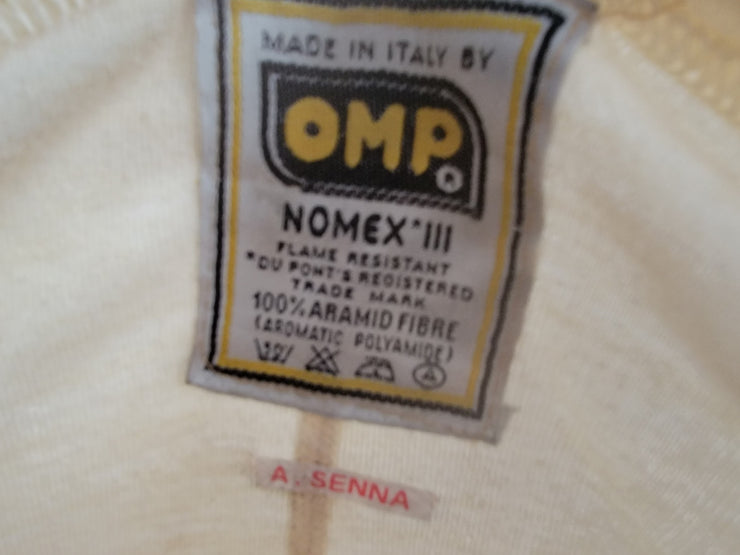 Ayrton Senna Nomex OMP shirt and pants