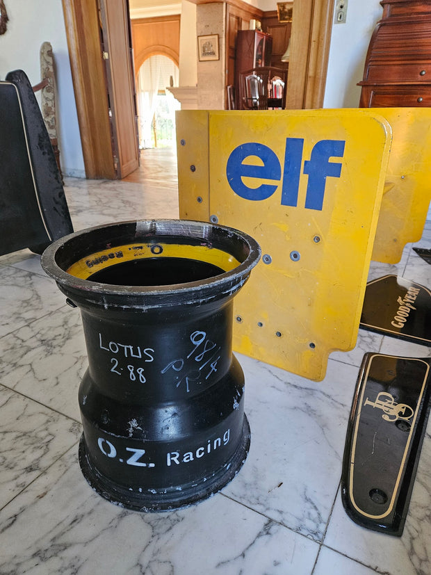 1986 Ayrton Senna Lotus 98T rear O.Z. Racing rim