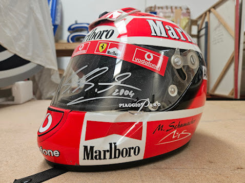 2004 Michael Schumacher Schuberth replica Helmet signed