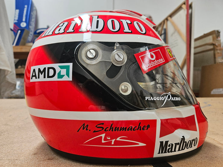 2004 Michael Schumacher Schuberth replica Helmet signed