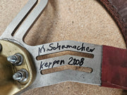 2008 Michael Schumacher Kart used steering signed