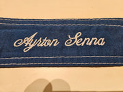 1994 Ayrton Senna piece of OMP suit belt SIGNED