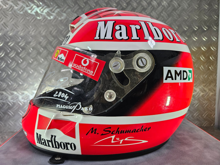 2004 Michael Schumacher Schuberth replica Helmet signed