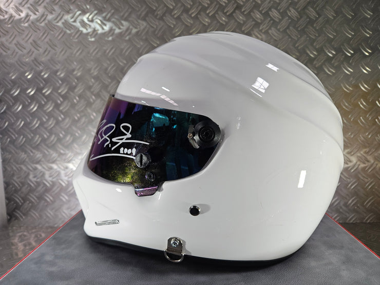 2009 The Stig Michael Schumacher race helmet signed