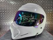 2009 The Stig Michael Schumacher race helmet signed