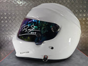 2009 The Stig Michael Schumacher race helmet signed