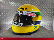 1976 Ayrton Senna Bell kart helmet replica