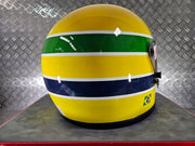 1976 Ayrton Senna Bell kart helmet replica