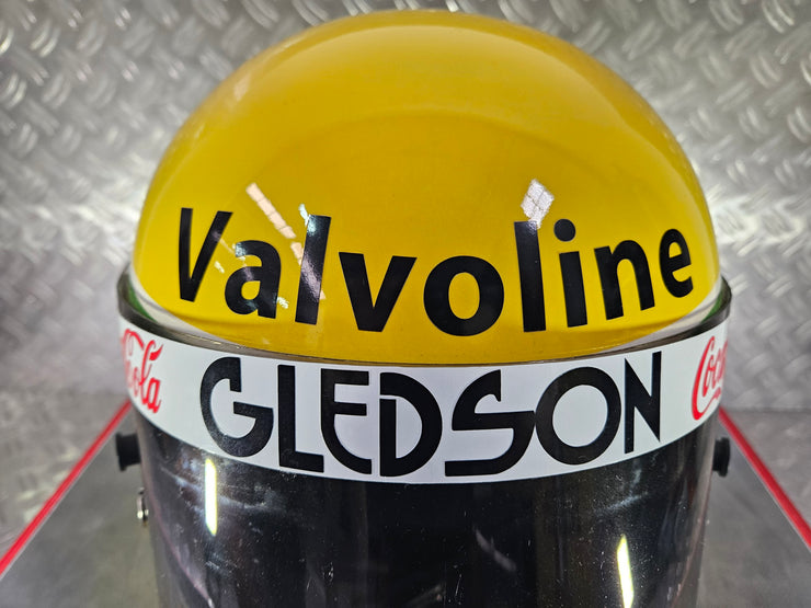 1976 Ayrton Senna Bell kart helmet replica