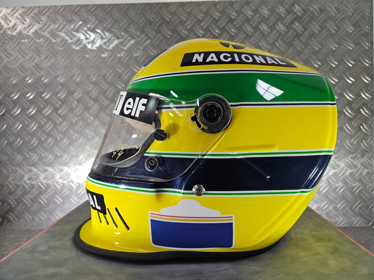 1994 Bell Vortex type SS Penske helmet with Senna's signed visor