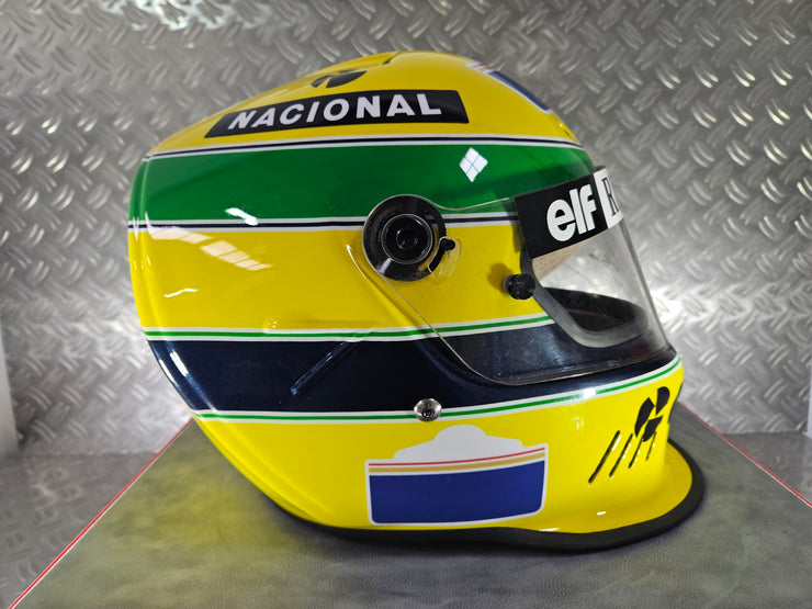 1994 Bell Vortex type SS Penske helmet with Senna's signed visor