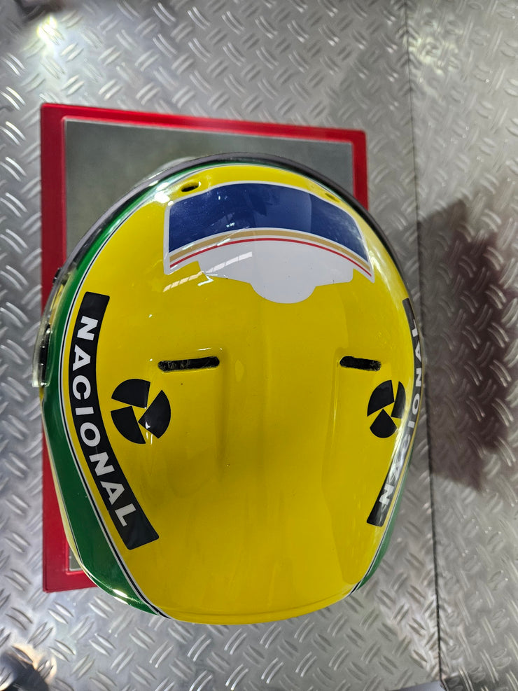 1994 Bell Vortex type SS Penske helmet with Senna's signed visor