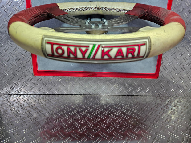 2008 Michael Schumacher Kart used steering signed